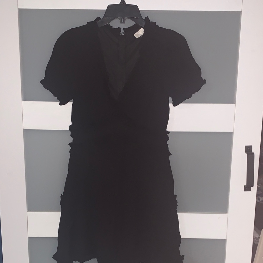 NWOT- Trixxi Black Mini Dress